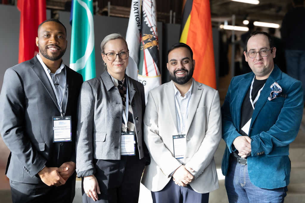 ORAIS 2025 — a group of attendees networking